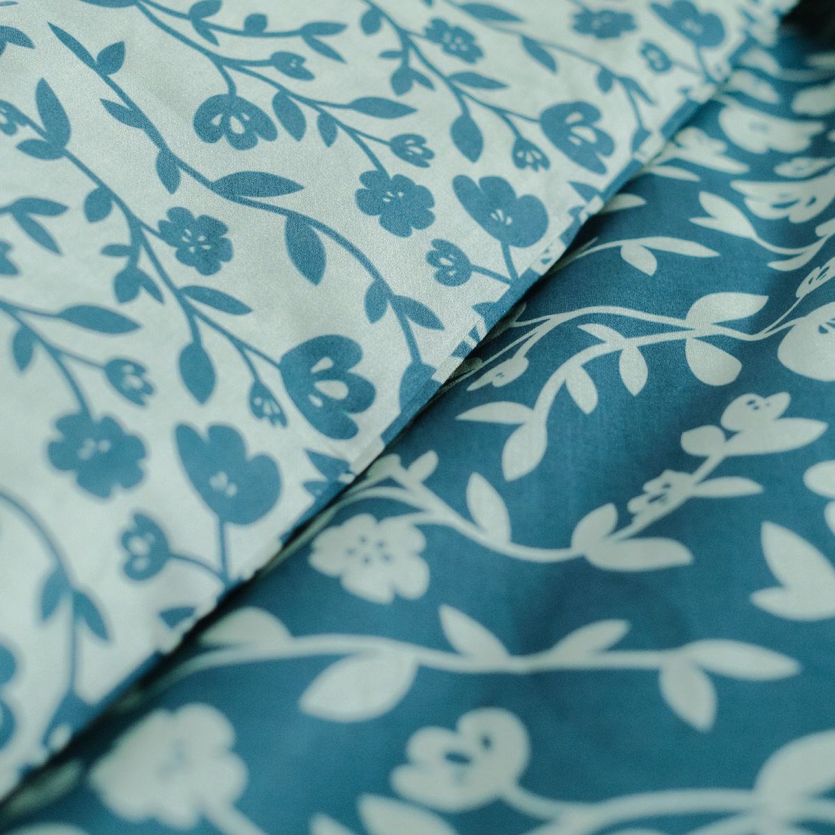 Cotton bedding set TODAY LINGE DE MAISON Blue
