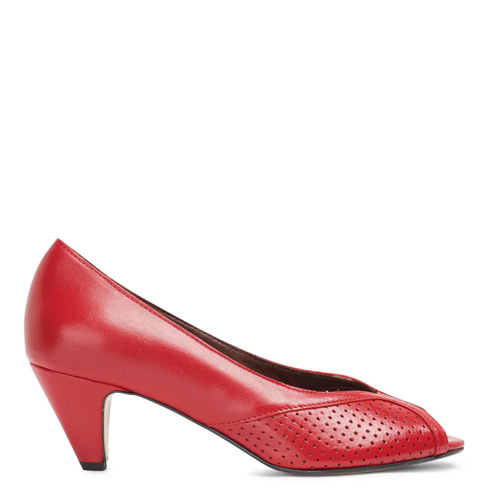 Escarpins en cuir ANONYMOUS COPENHAGEN Rouge