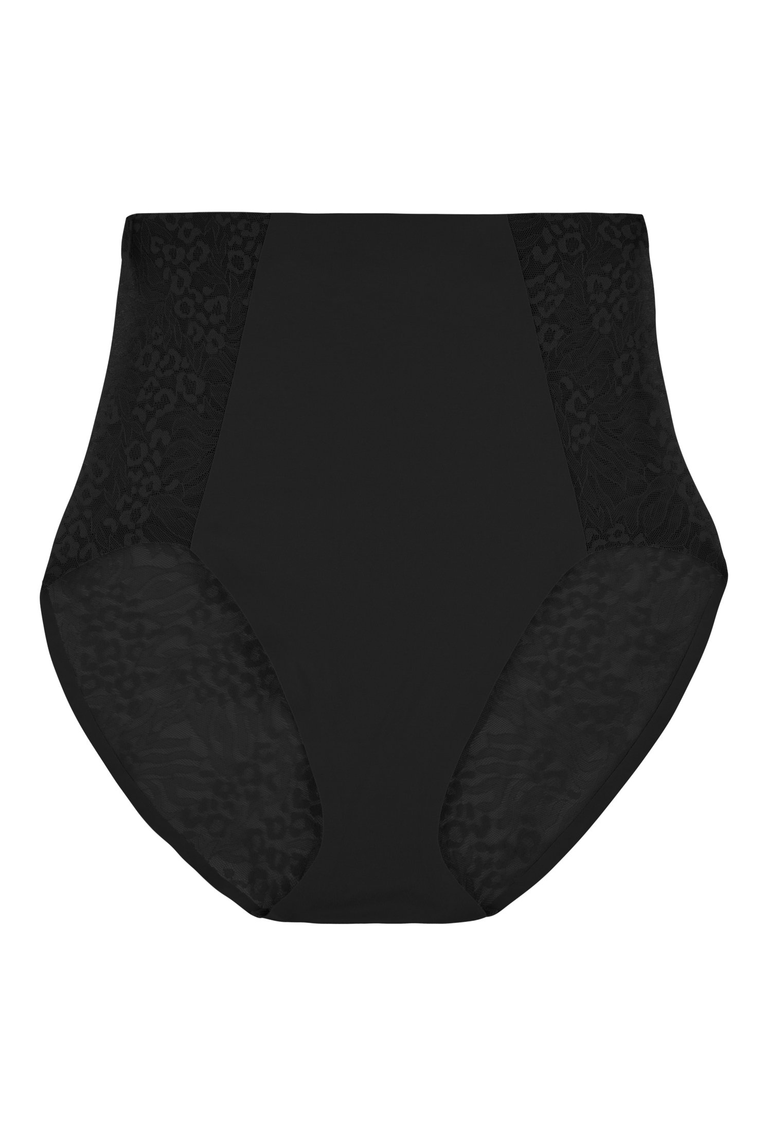 High-waisted lace panties AUBADE Black
