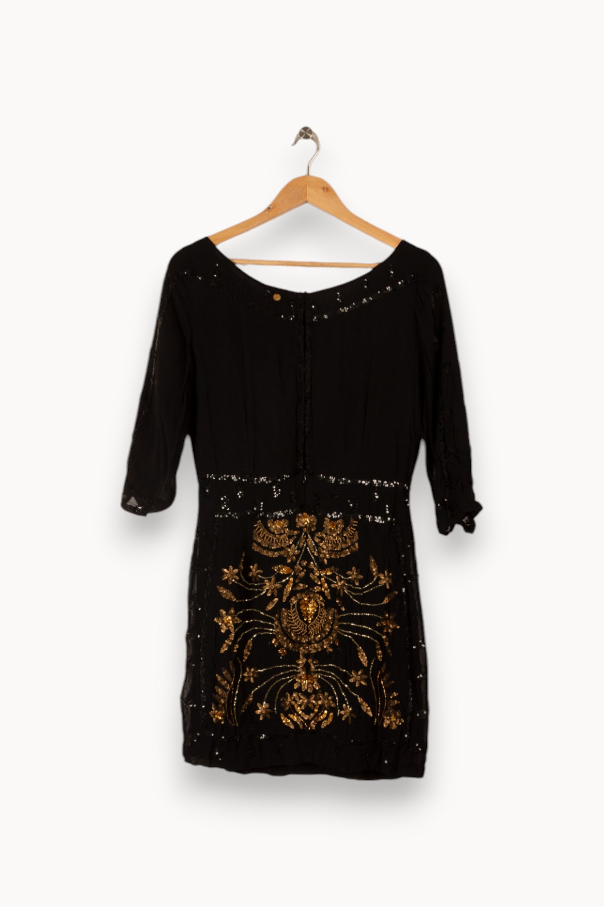 Midi dress ANTIK BATIK - Seconde Main Black