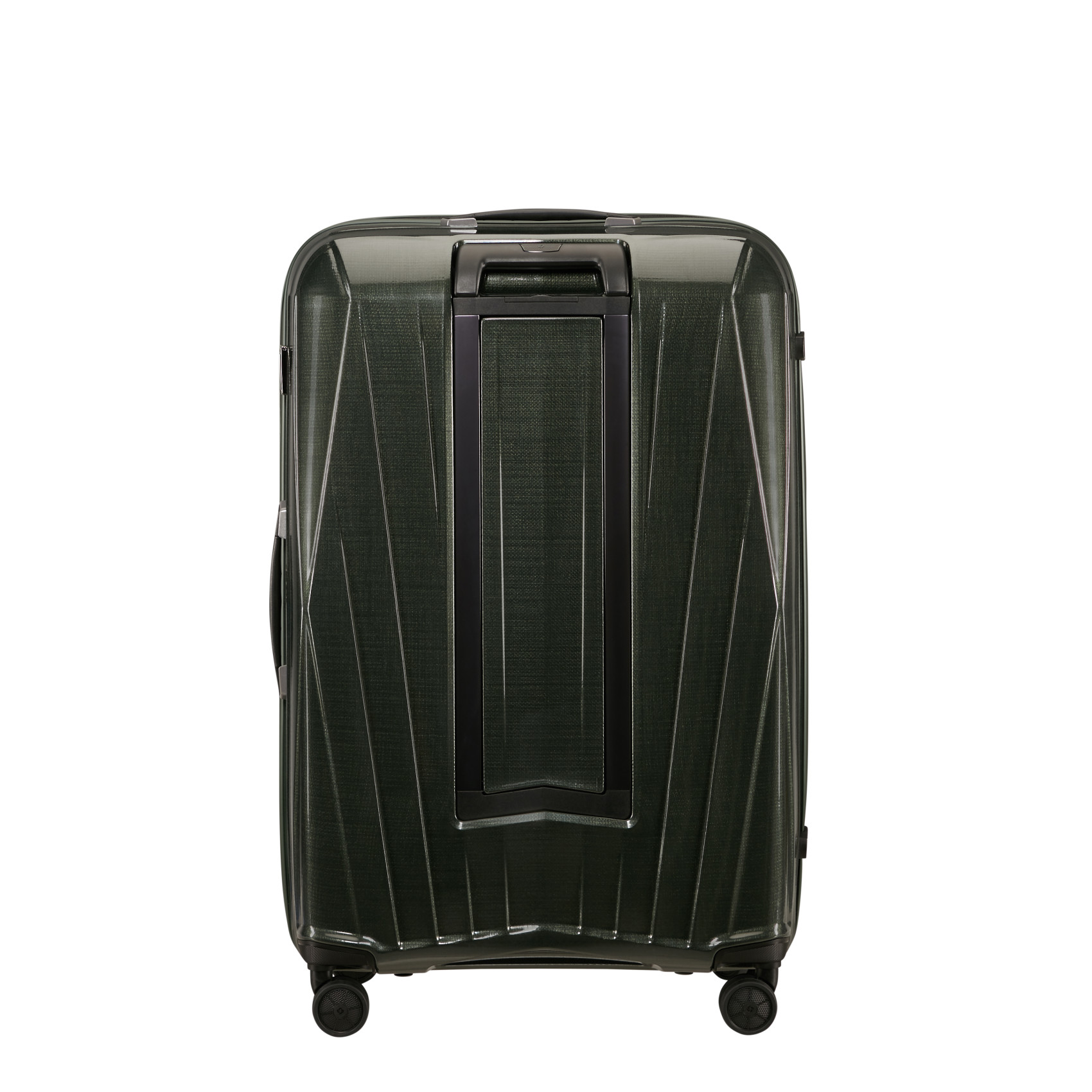 Major-lite 4-wheel suitcase size L Black