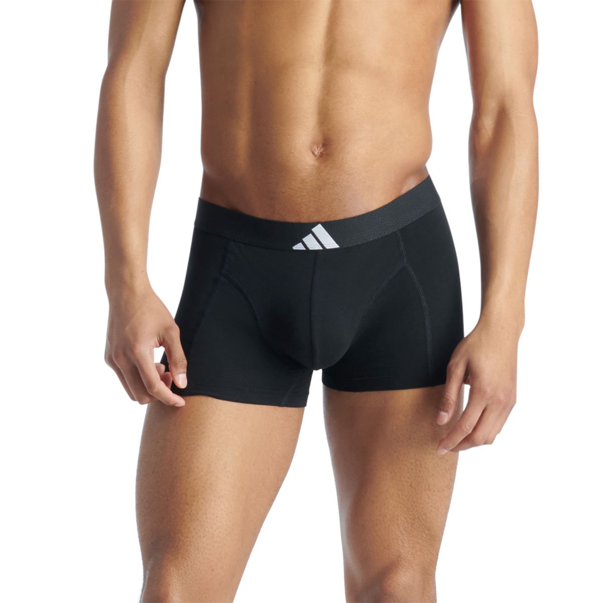 Set of 2 men's active flex cotton body adidas sport boxer shorts ADIDAS UNDERWEAR Black