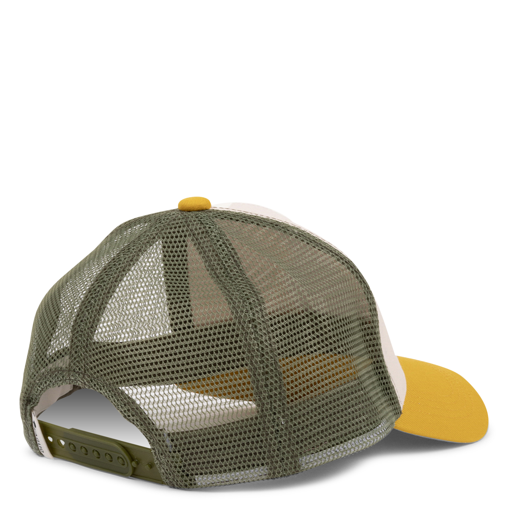 Casquette brodée en coton recyclé FAGUO Kaki