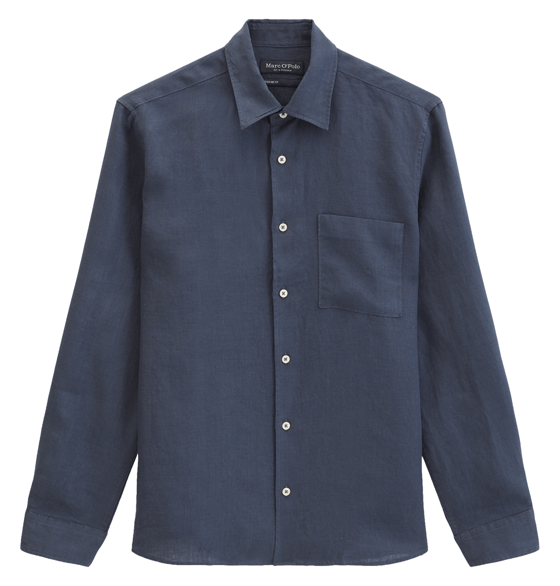 Linen shirt MARC O'POLO Blue