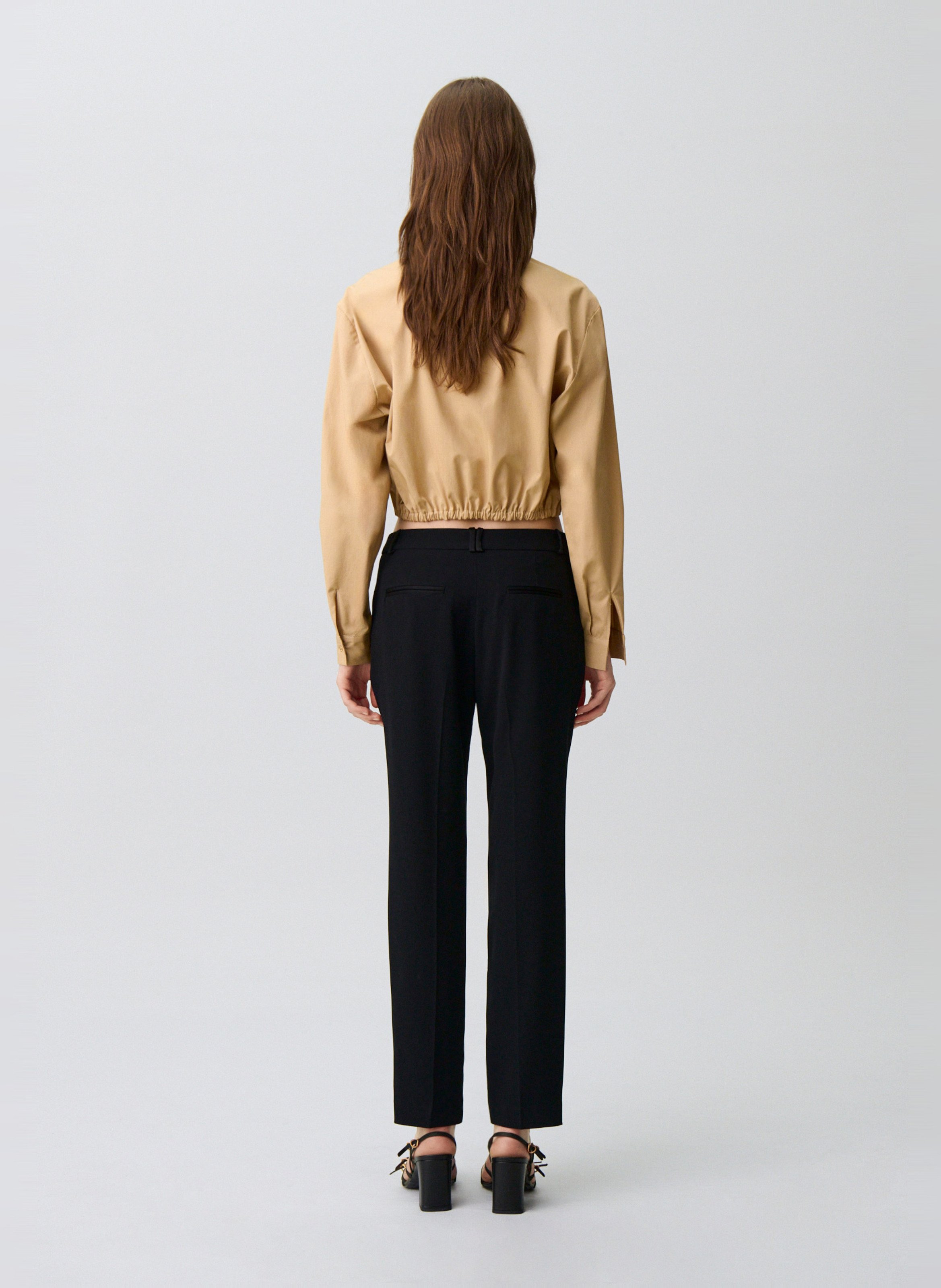 Straight-leg pants CLAUDIE PIERLOT Black
