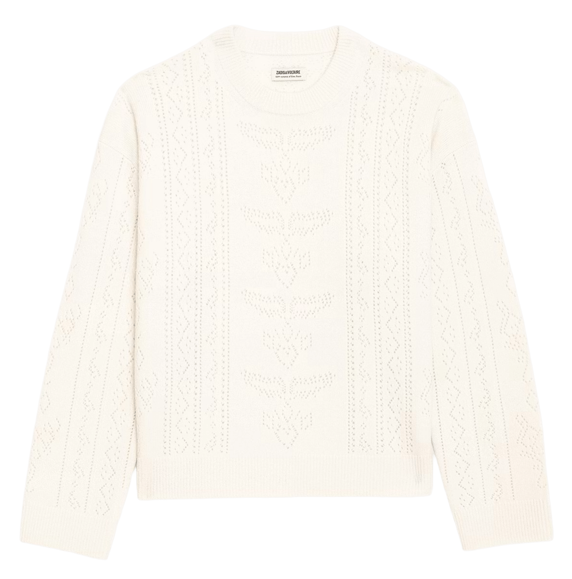 Oversized trui van wol en kasjmier ZADIG&VOLTAIRE Beige
