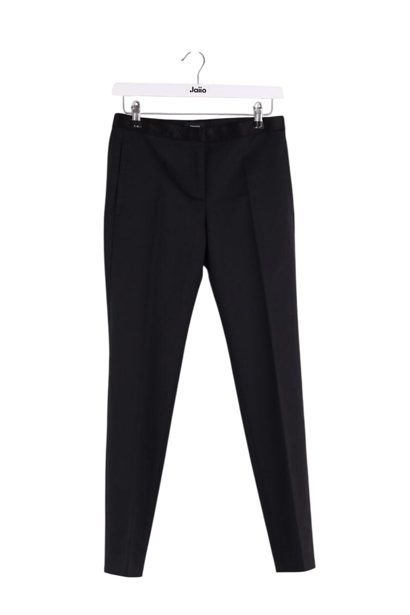 Straight-cut pants THEORY - Seconde Main Black