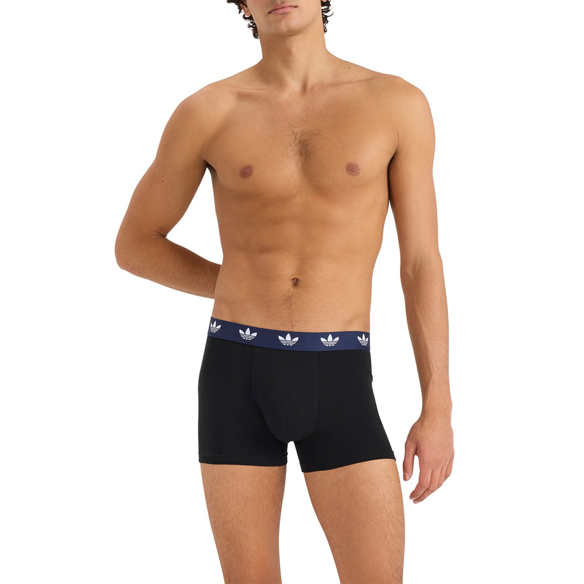 Pack of three boxer shorts ADIDAS UNDERWEAR Black