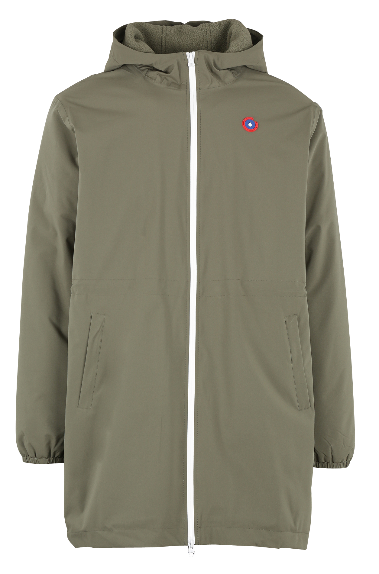 Coupe-vent imperméable regular-fit à capuche  FLOTTE Vert