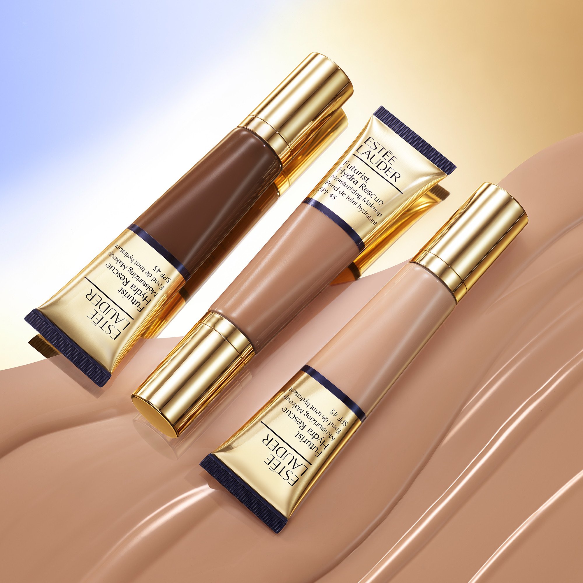 Futurist Hydra Rescue - Feuchtigkeitsspendende Foundation mit LSF 45 ESTEE LAUDER 5w2 rich caramel