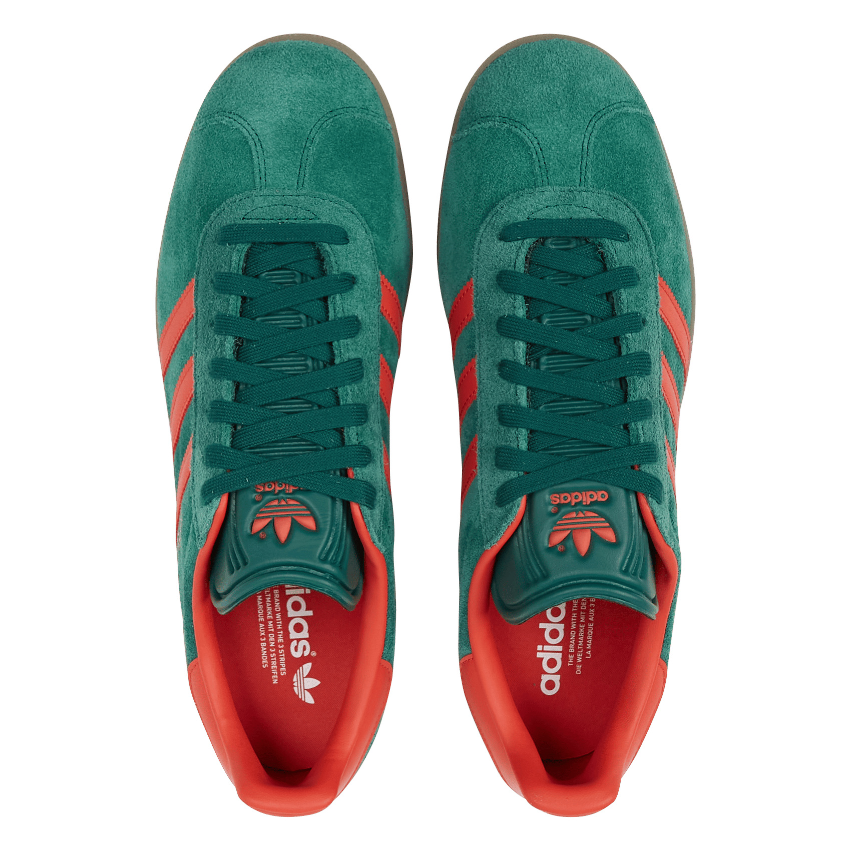 adidas tobacco red