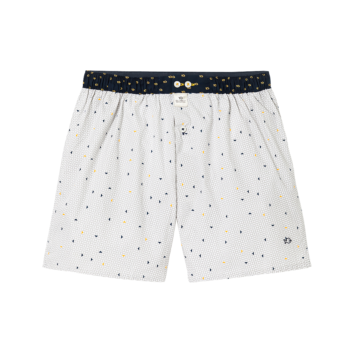 Organic cotton boxer shorts BILLYBELT White