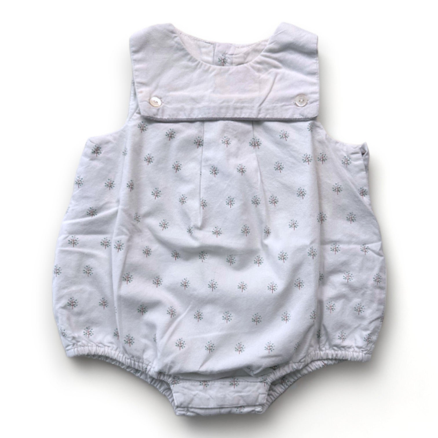 White Baby Romper - 6 months JACADI - Seconde Main White
