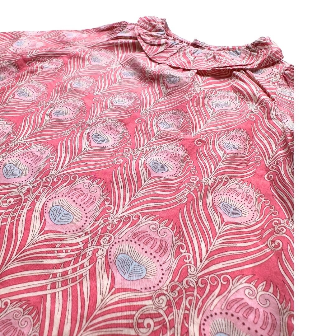 Pink baby shirt - 6 months JACADI - Seconde Main Pink