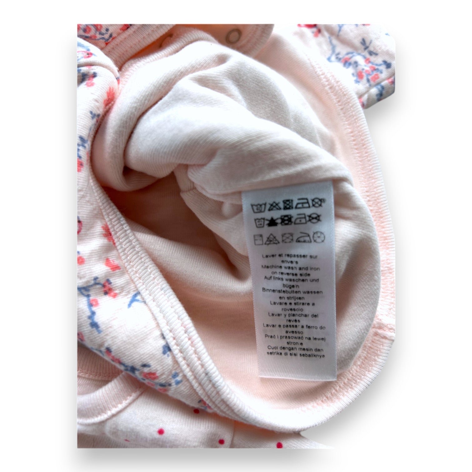 Pink baby cardigan - 1 month PETIT BATEAU - Seconde Main Pink