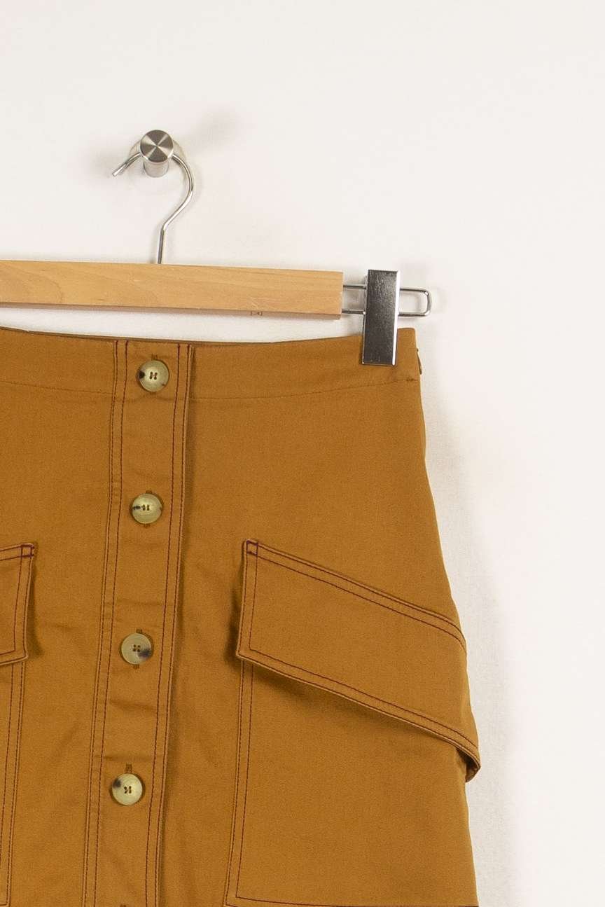 Short A-line skirt ACNE STUDIOS - Seconde Main Brown