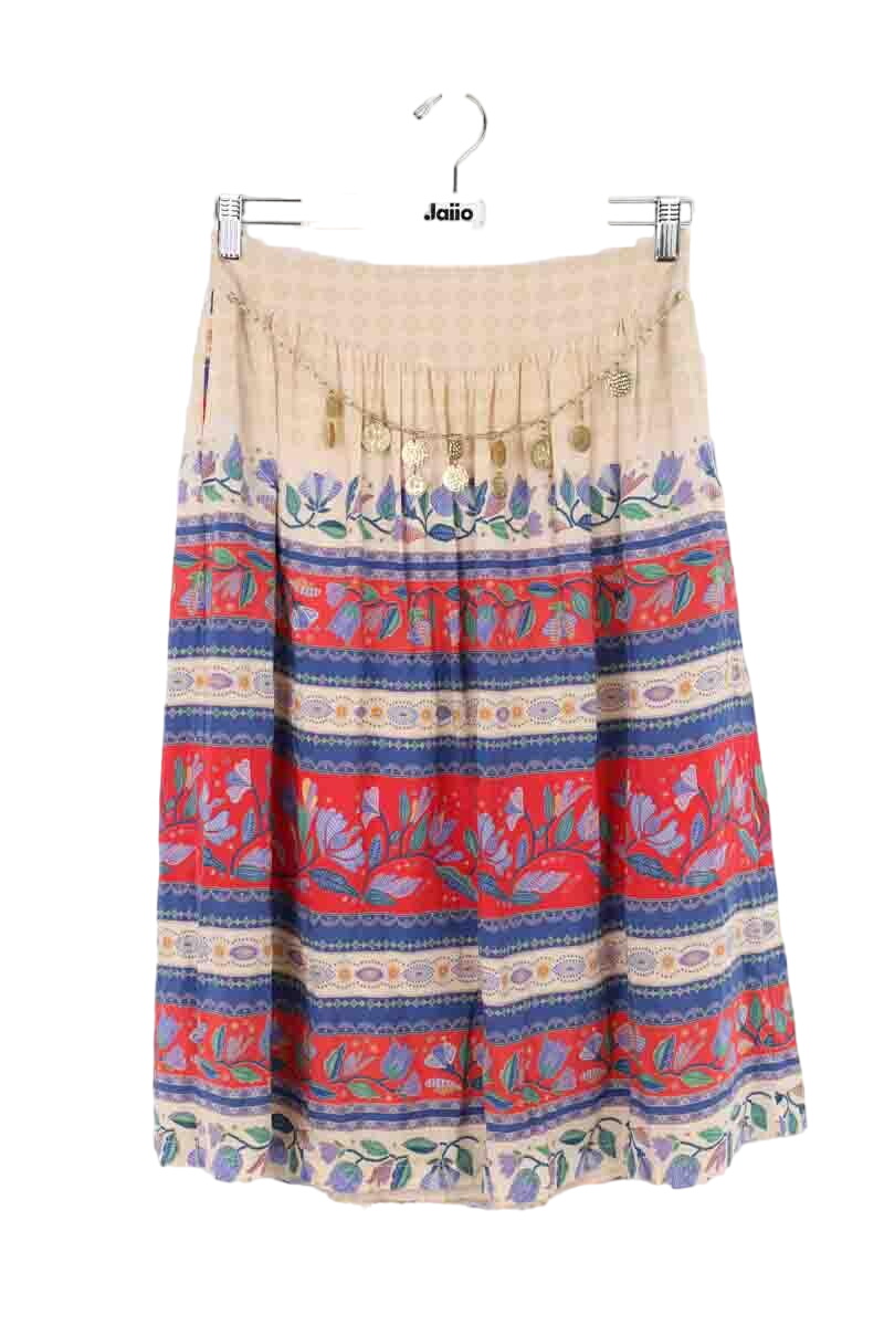 Silk skirt ANTIK BATIK - Seconde Main Multicolored