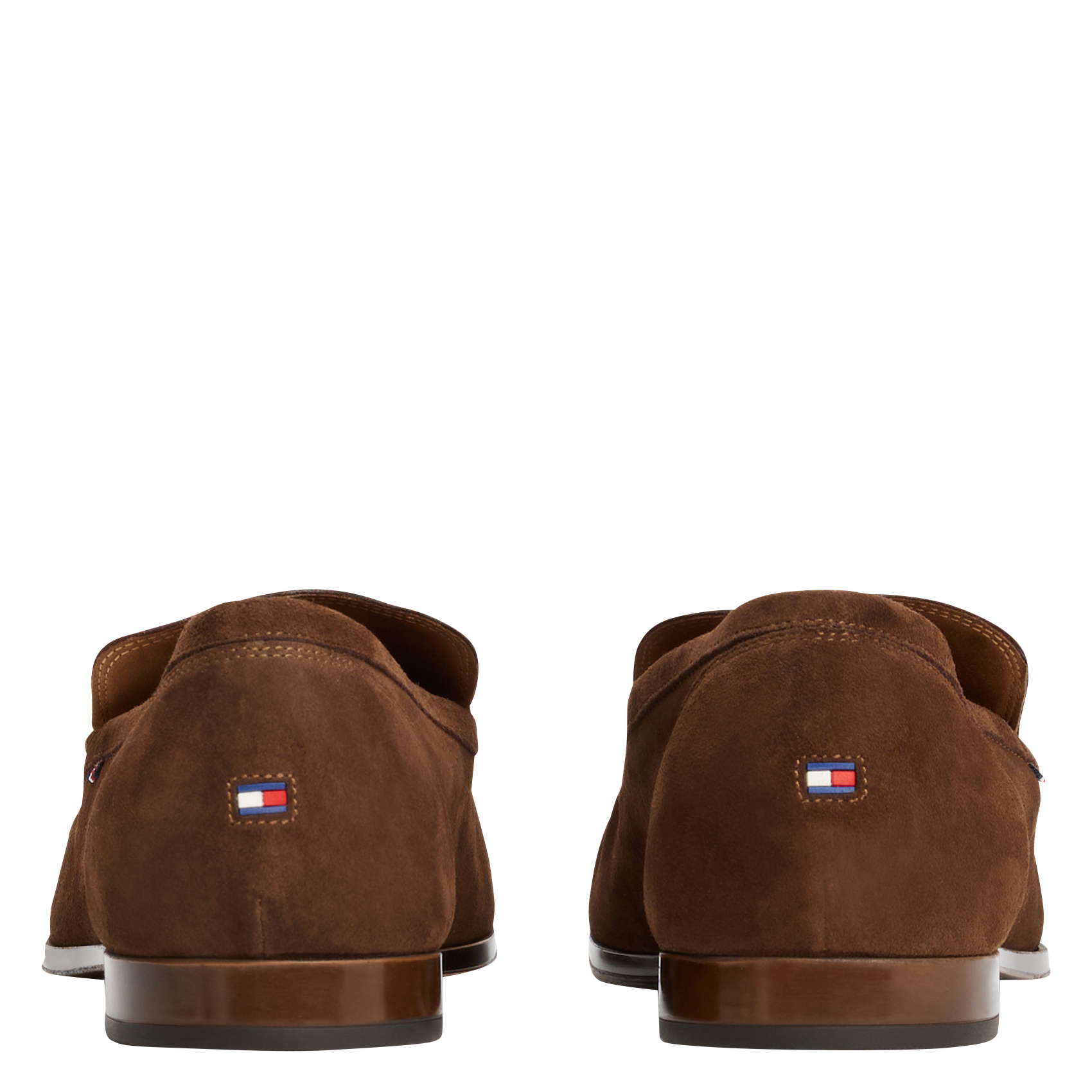 Mocassins en cuir TOMMY HILFIGER Marron