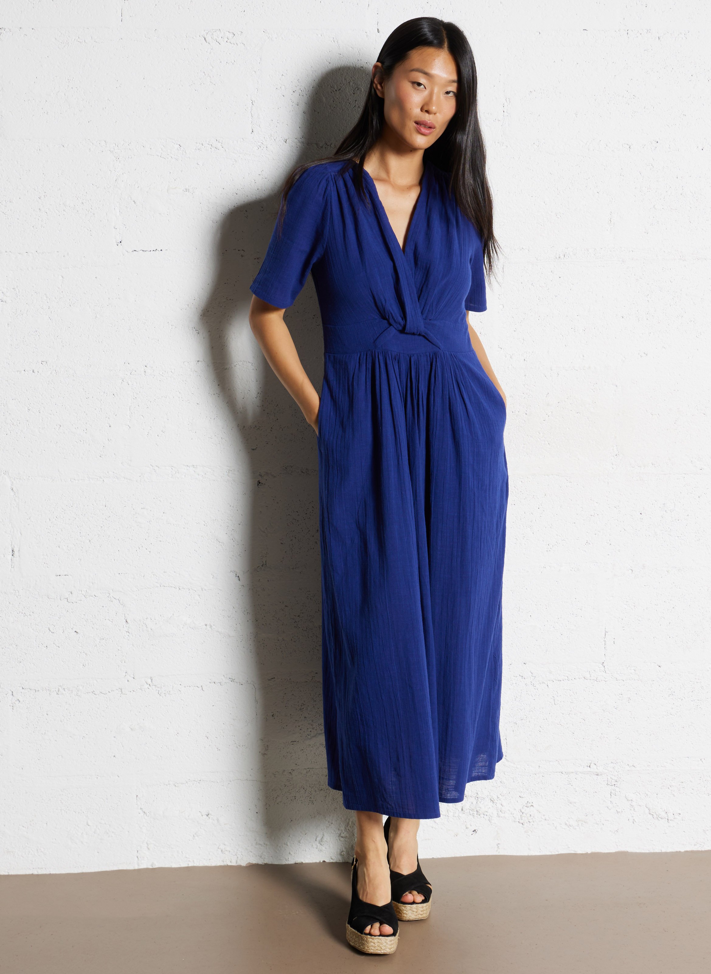 Sandales hautes en cuir PALOMITAS BY PALOMA BARCELO Noir