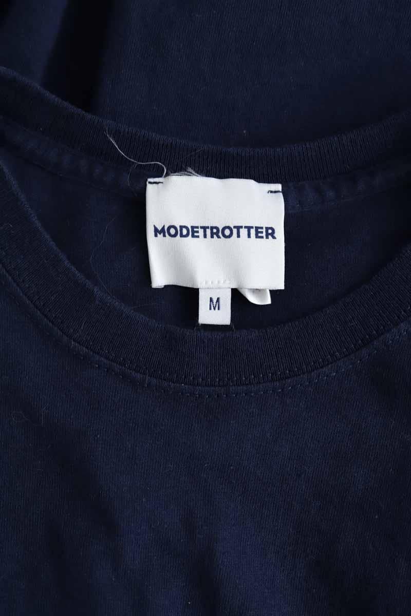Cotton T-shirt MODETROTTER - Seconde Main Blue