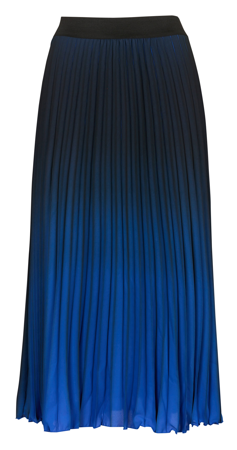 Long sunray pleated skirt LA FEE MARABOUTEE Blue