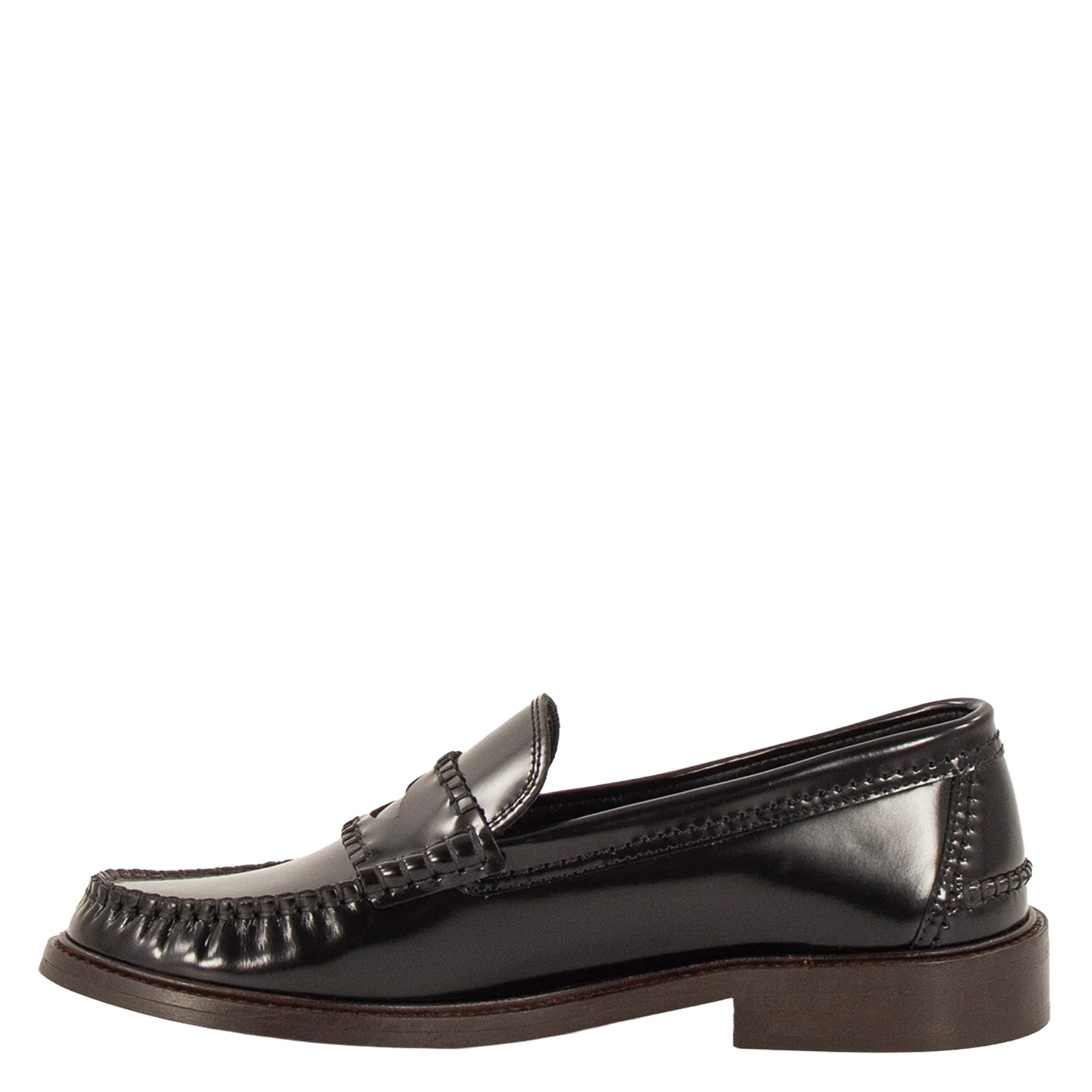 Gaylor patent leather moccasins SESSUN Black