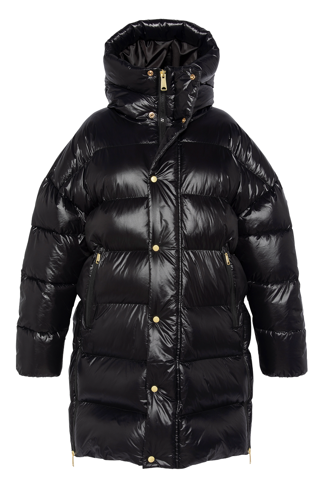 Doudoune à capuche SCHOTT Noir