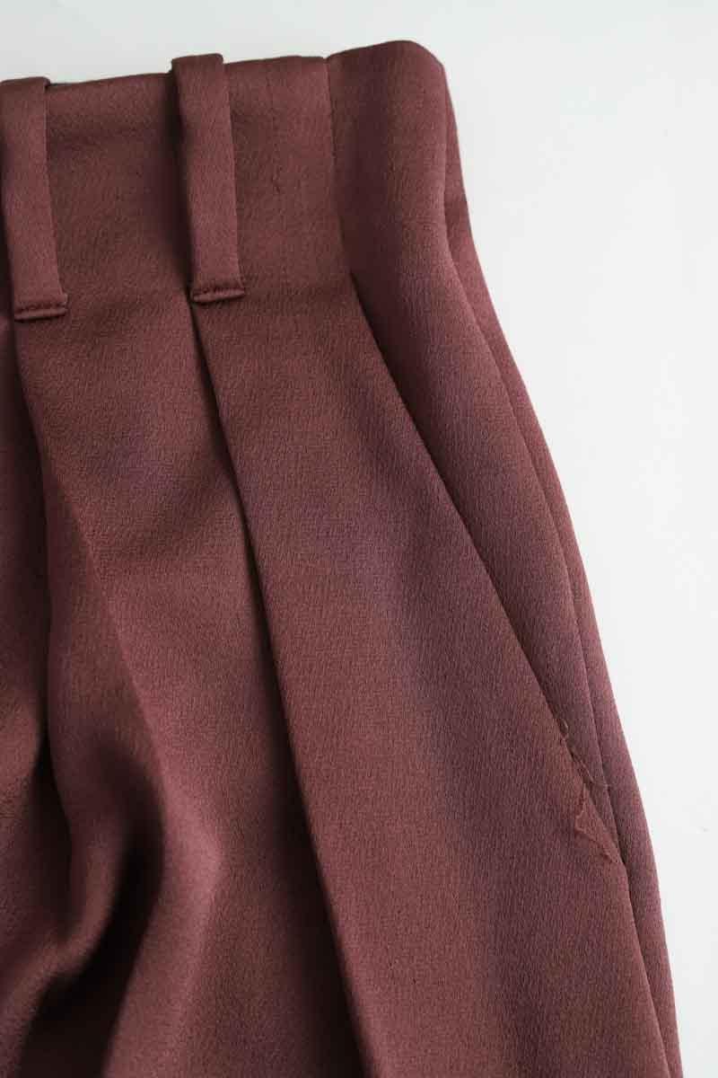 Wide trousers LAURENCE BRAS - Seconde Main Brown