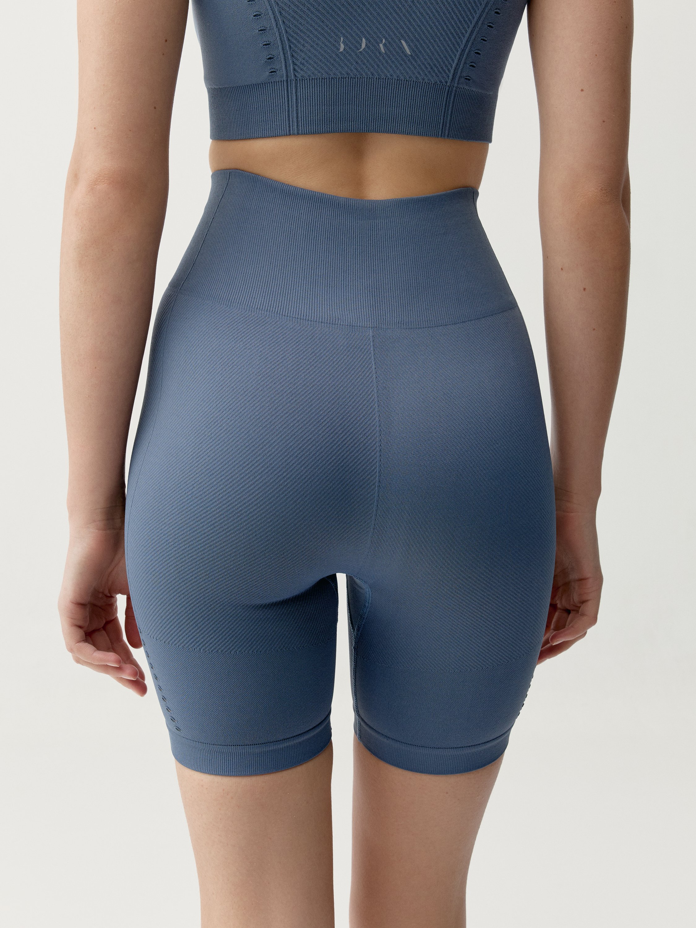 Short women's cycling sportswear BORN LIVING YOGA Blue