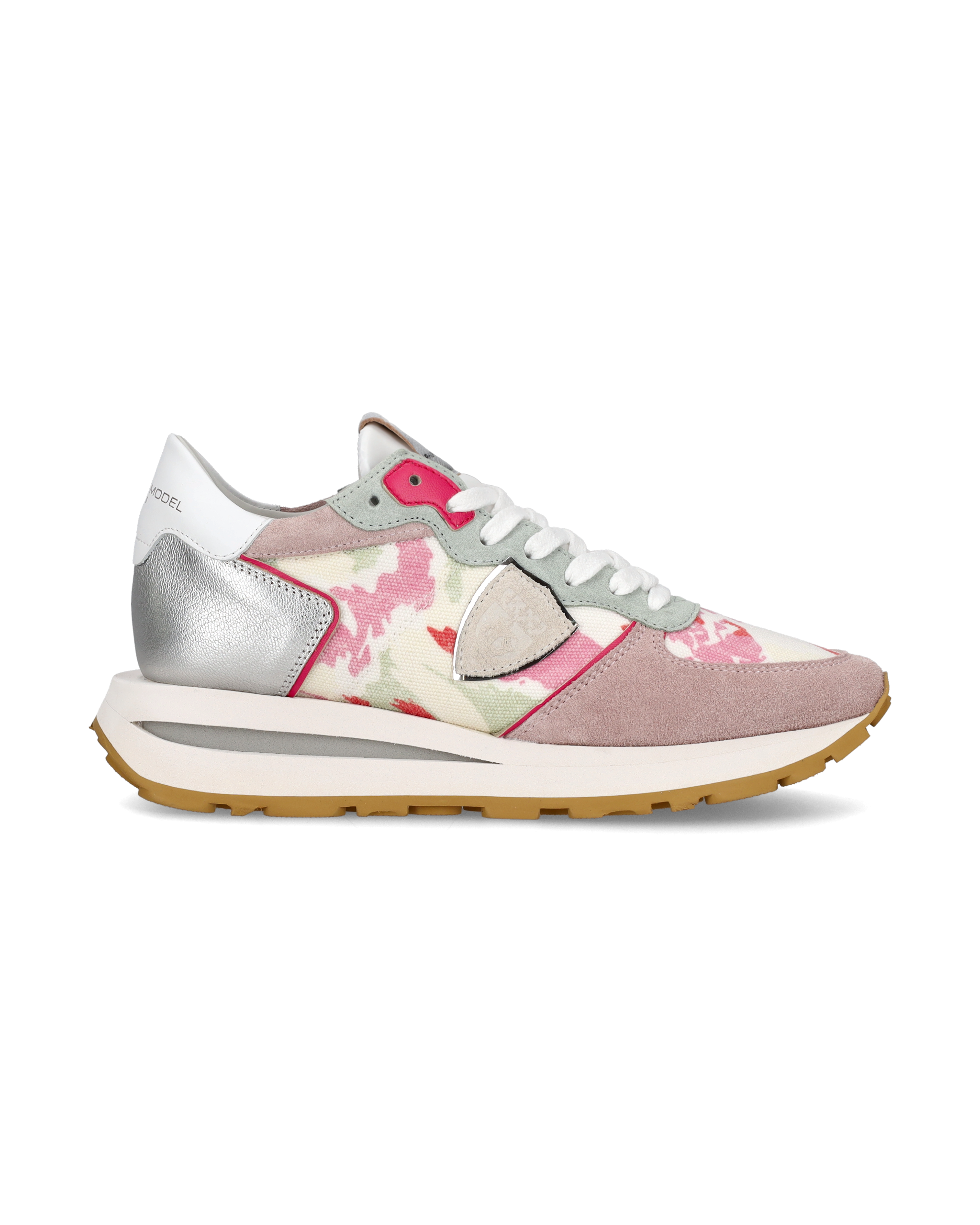 High-top running sneakers PHILIPPE MODEL Pink