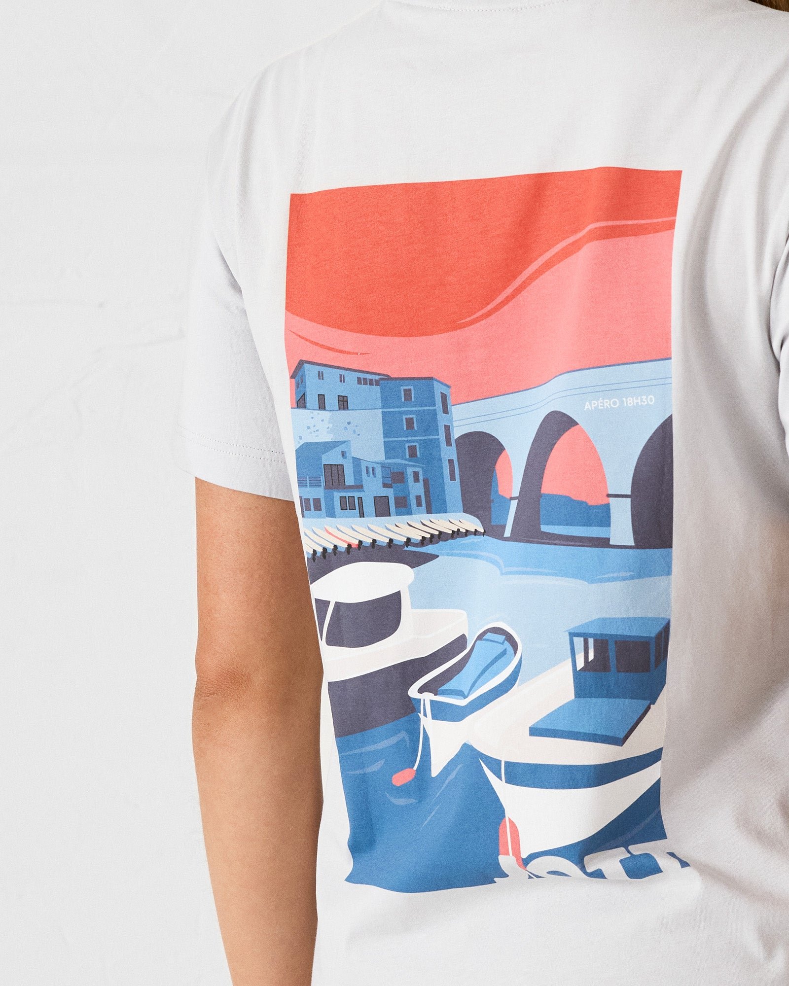 Round neck cotton T-shirt JOTT Grey