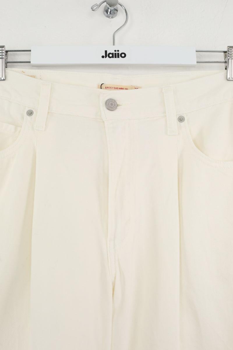 - Straight-leg jeans
- 5 pockets
- Straight cut
- Faded effect LEVI'S - Seconde main White