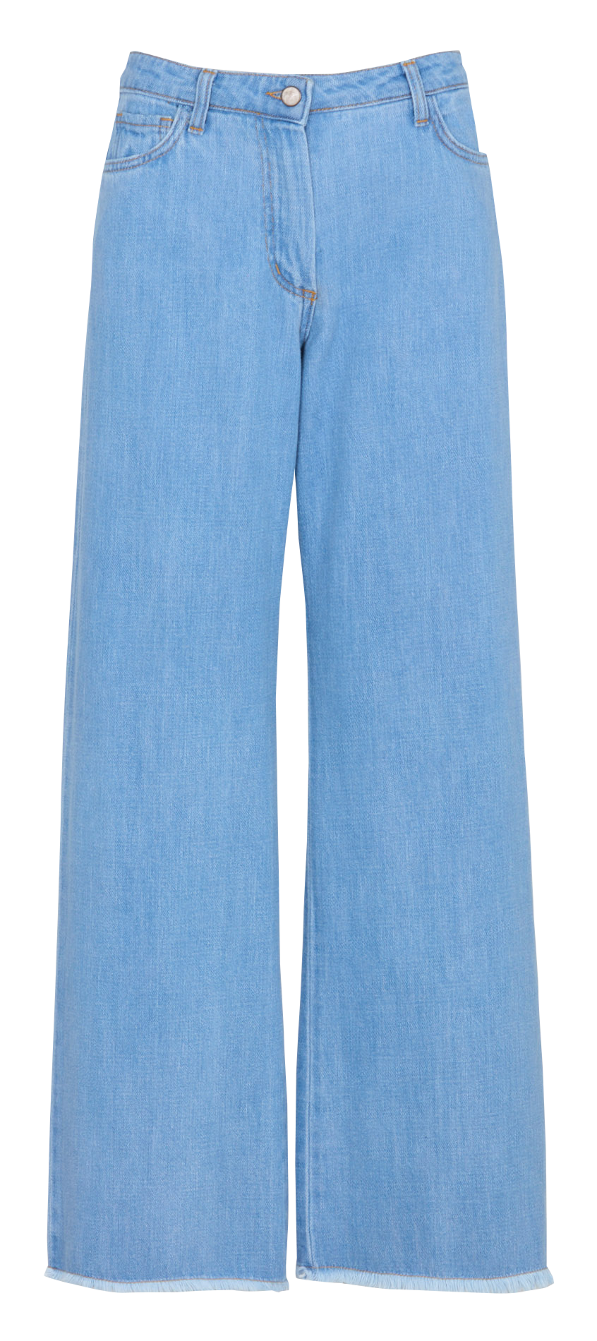 Weit geschnittene Jeans - aus Baumwolle HUMILITY Blau