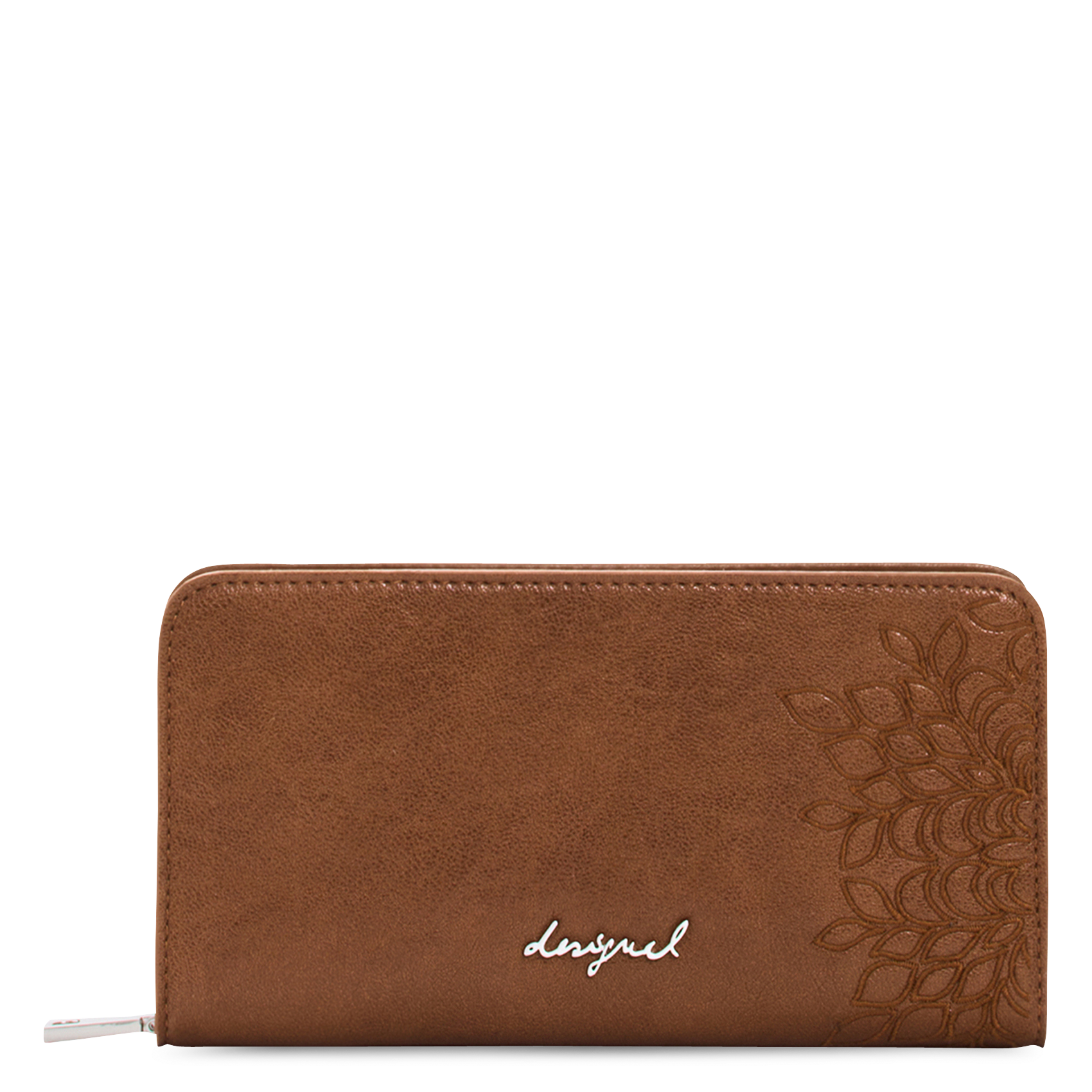 Bestickte Brieftasche DESIGUAL Braun