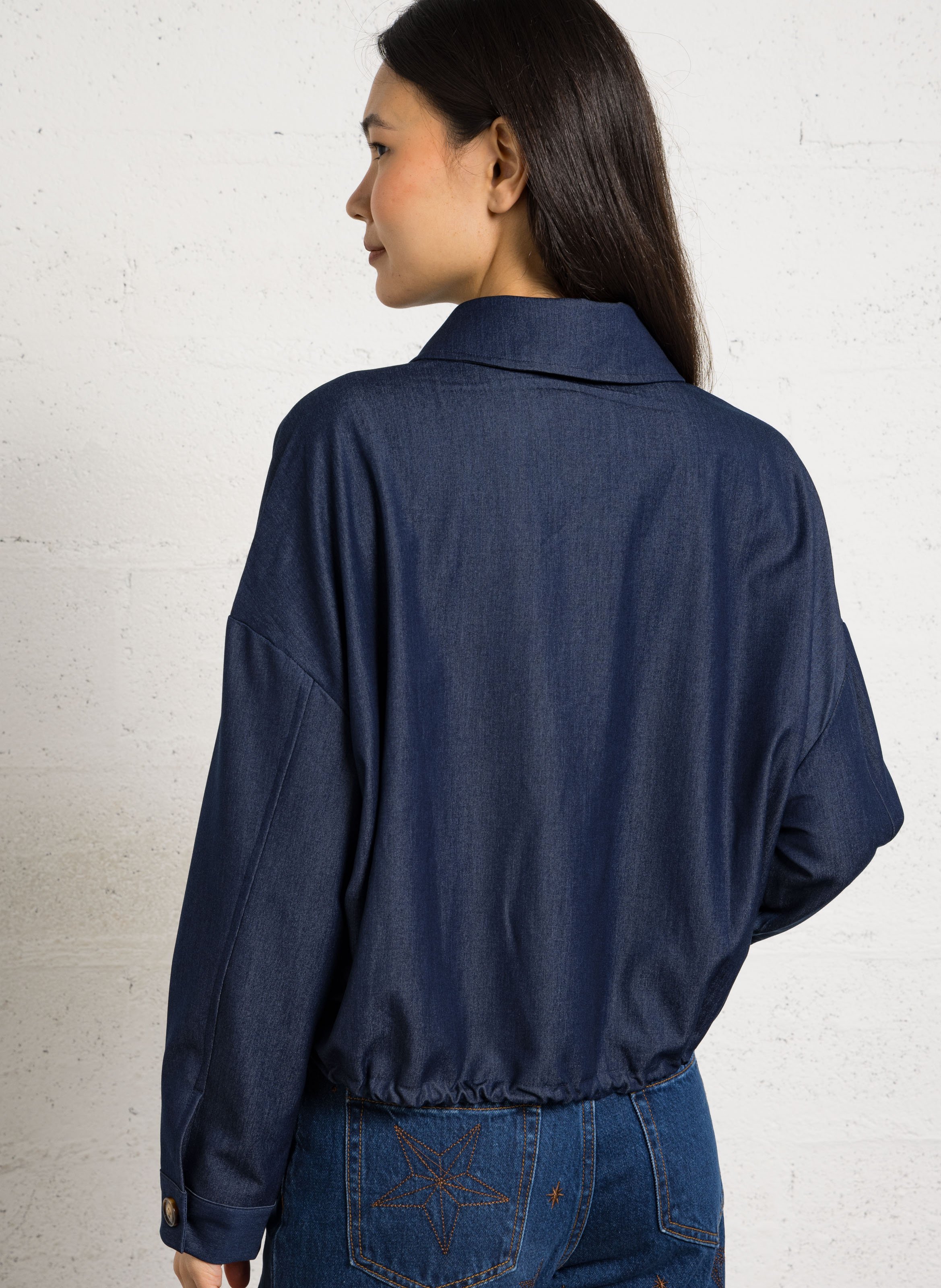 Jack met klassieke kraag LA PETITE ETOILE Blauw