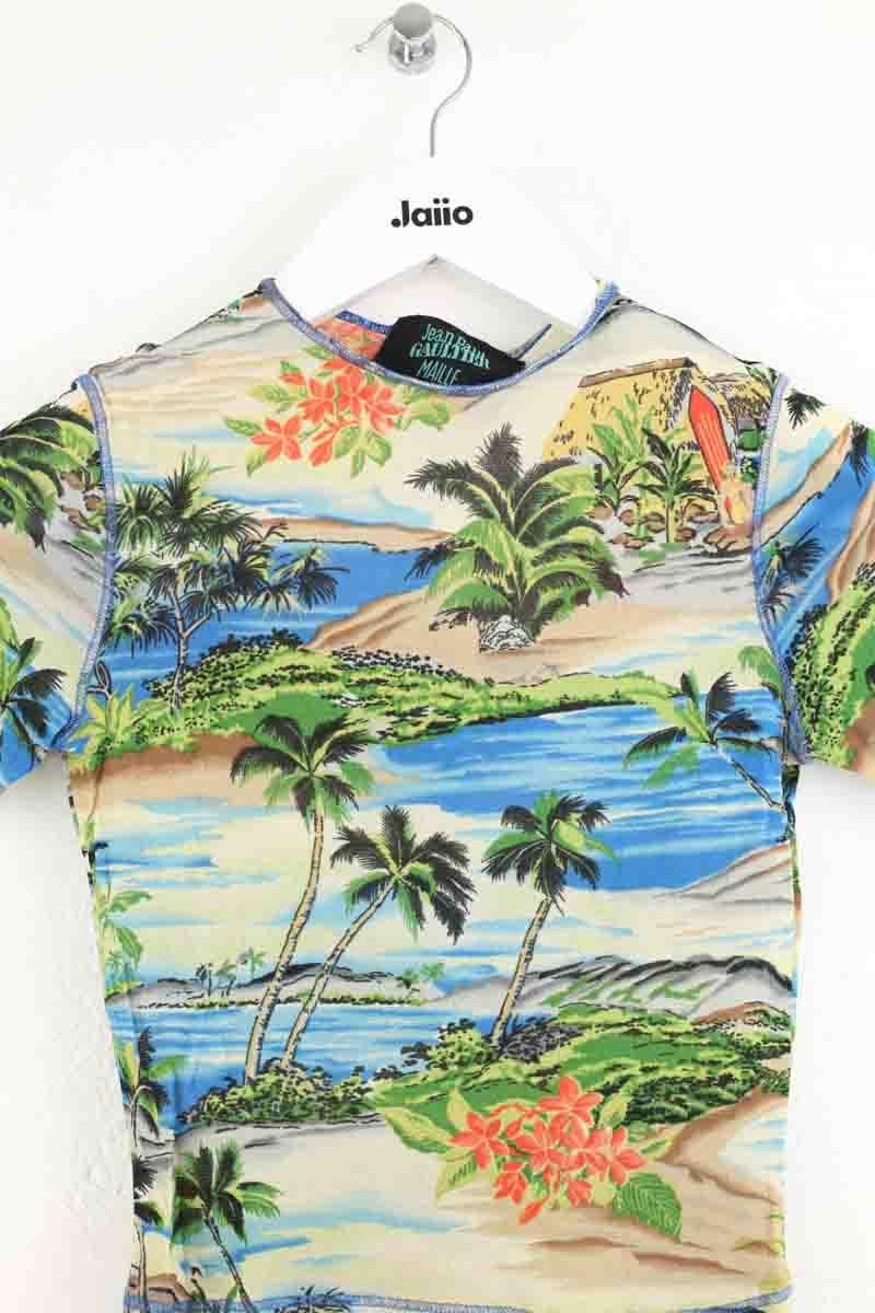 T-shirt JEAN PAUL GAULTIER - SECONDE MAIN Blue