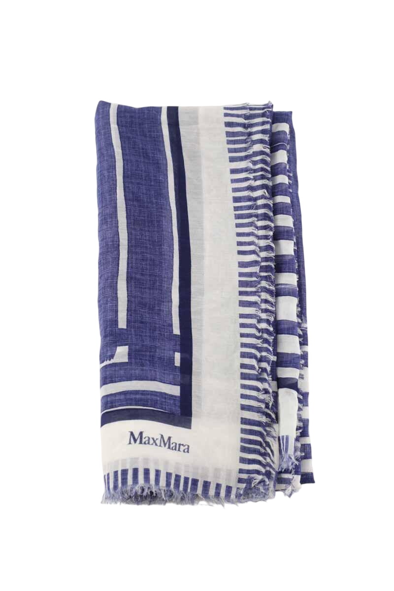 Square MAX MARA - Seconde Main Blue