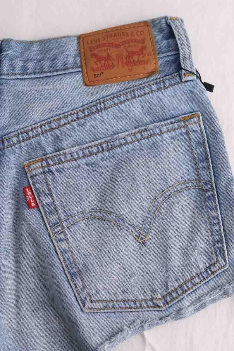 Mini shorts LEVI'S - Seconde main Blue