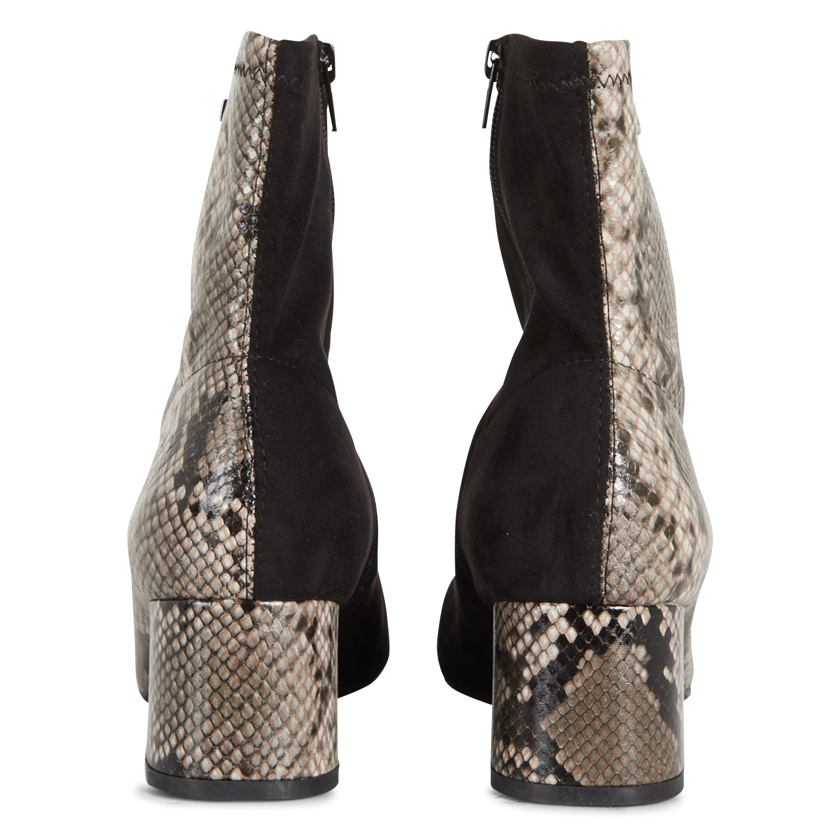 Bottines métallisées à talon LES TROPEZIENNES PAR M.BELARBI Noir