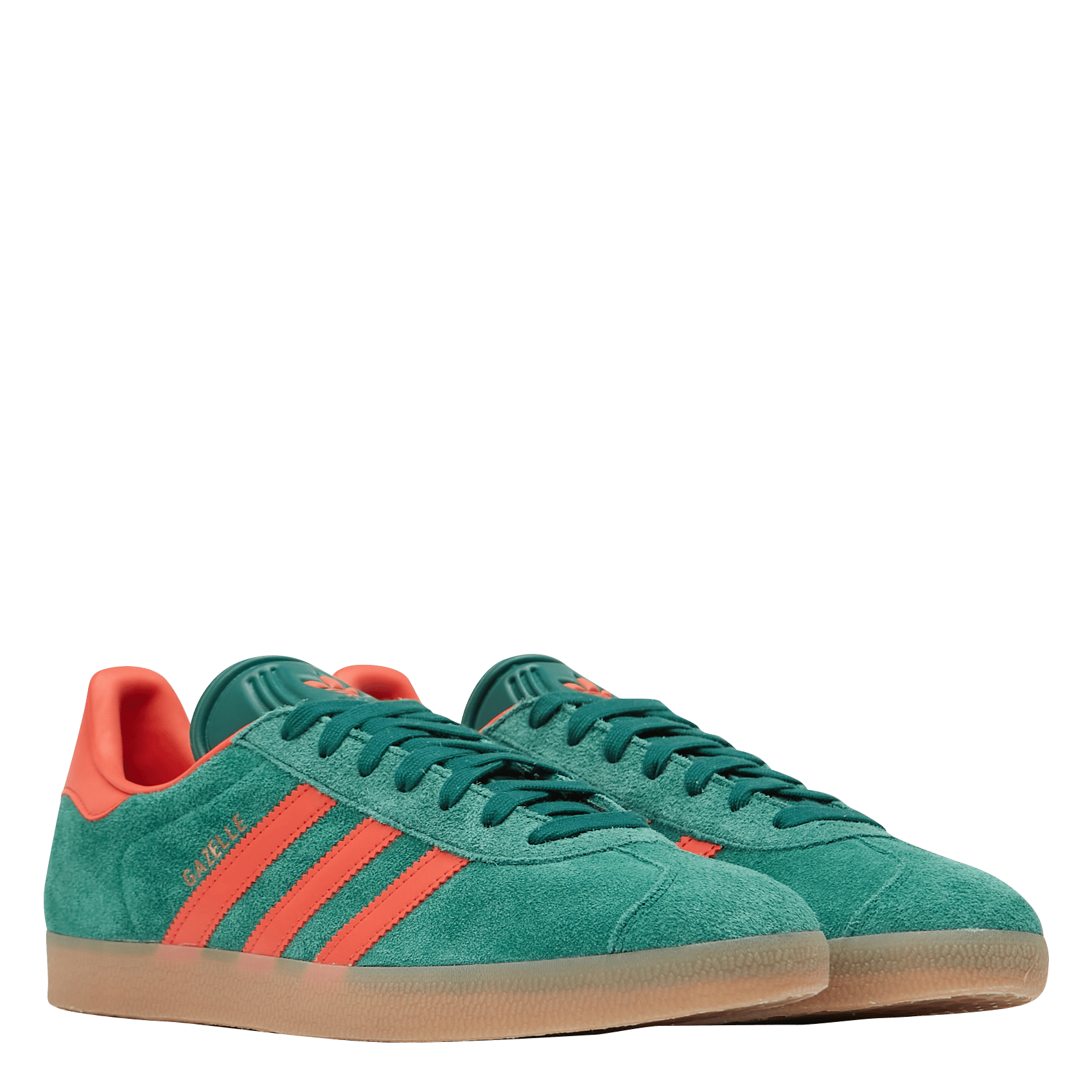 Lage sneakers van gemengde suède Collegiate green-preloved red-gum 3 Adidas  - Heren IG6200 | Place des Tendances