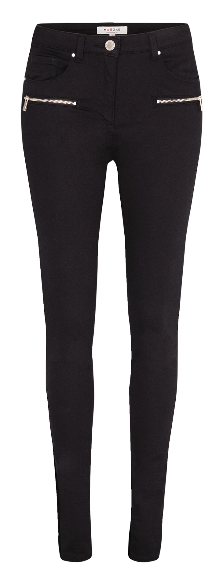 Skinny jeans - katoenblend MORGAN Zwart