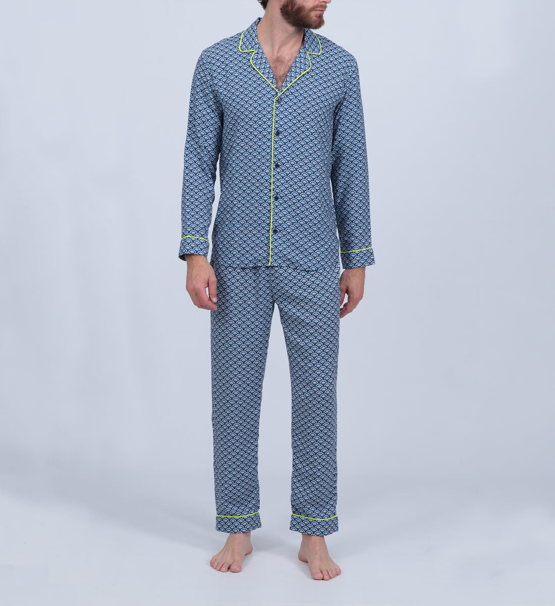 Kyoto pajamas GILI'S Blue