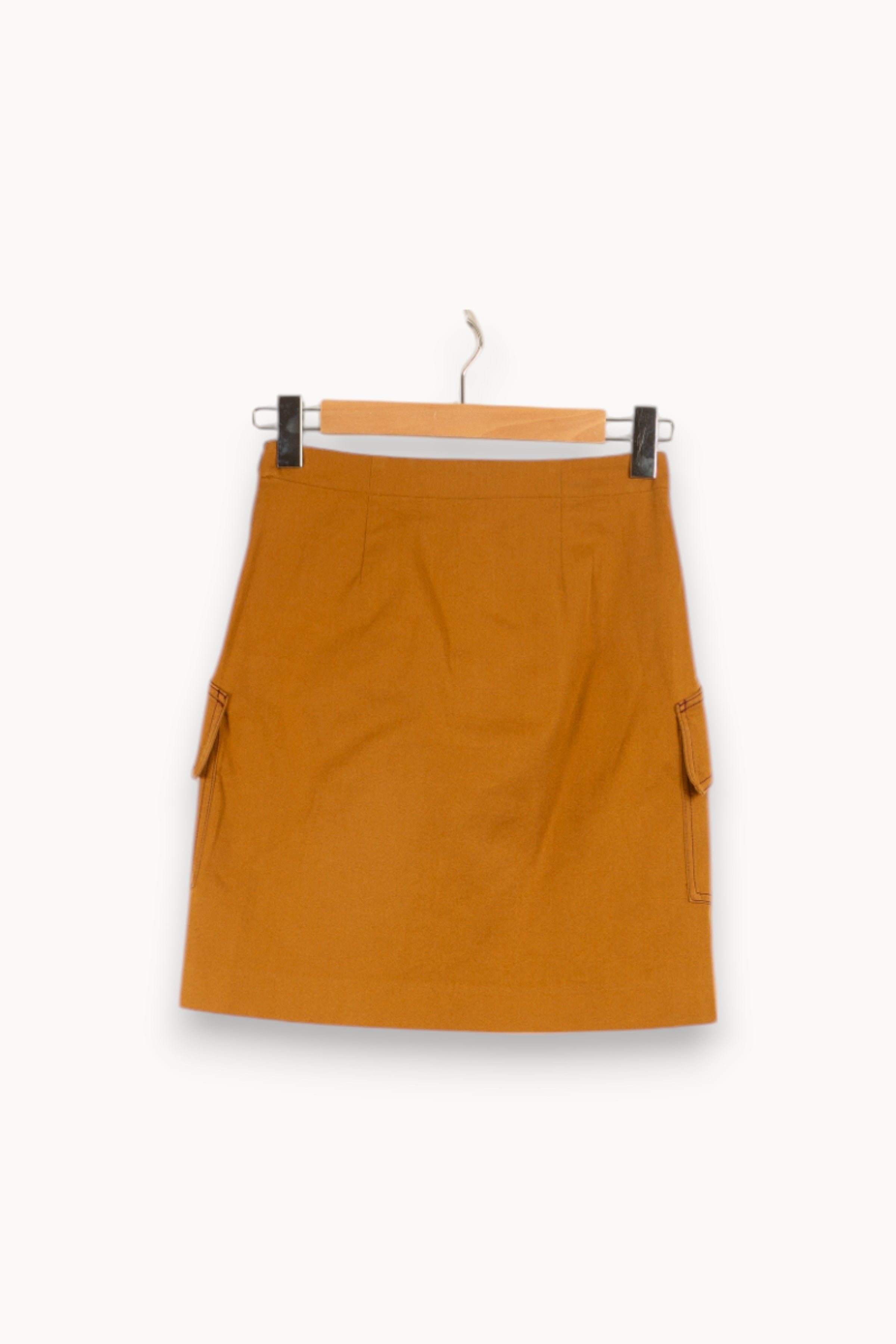 Short A-line skirt ACNE STUDIOS - Seconde Main Brown