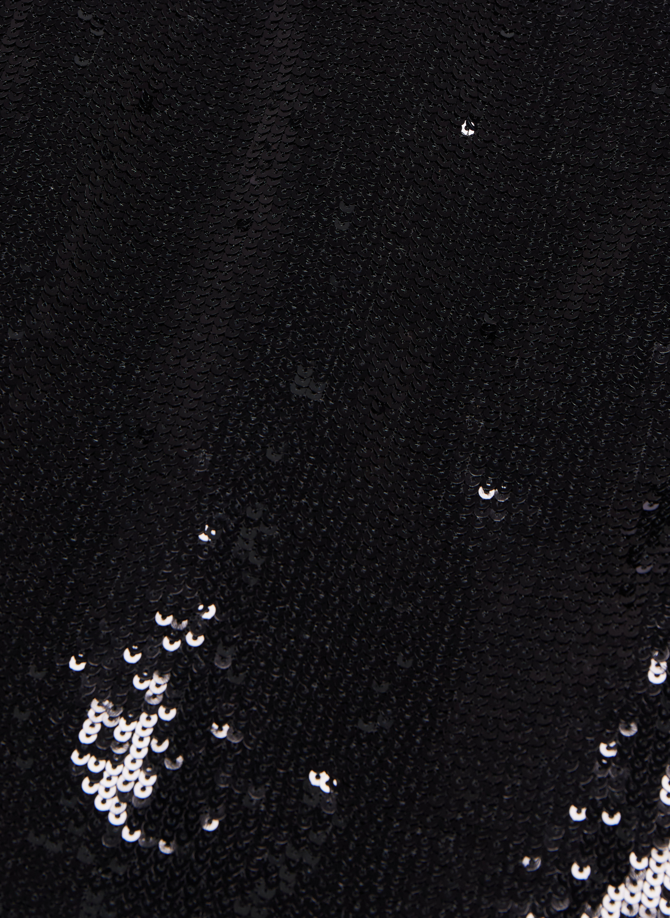 Lilla short skirt with sequins THE KOOPLES Black