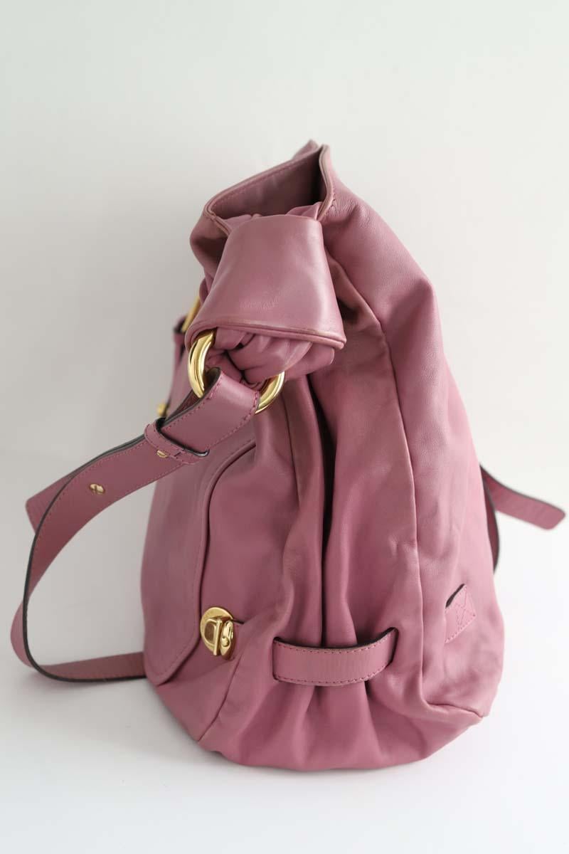 Sac à main en cuir MARC JACOBS - Seconde Main Violet