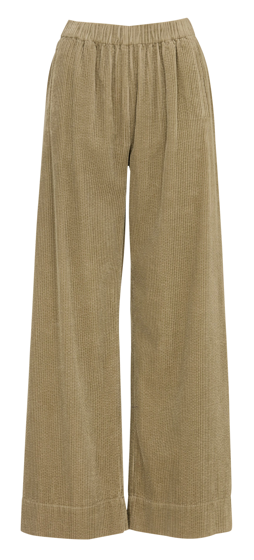 Flared cotton pants JC SOPHIE Green