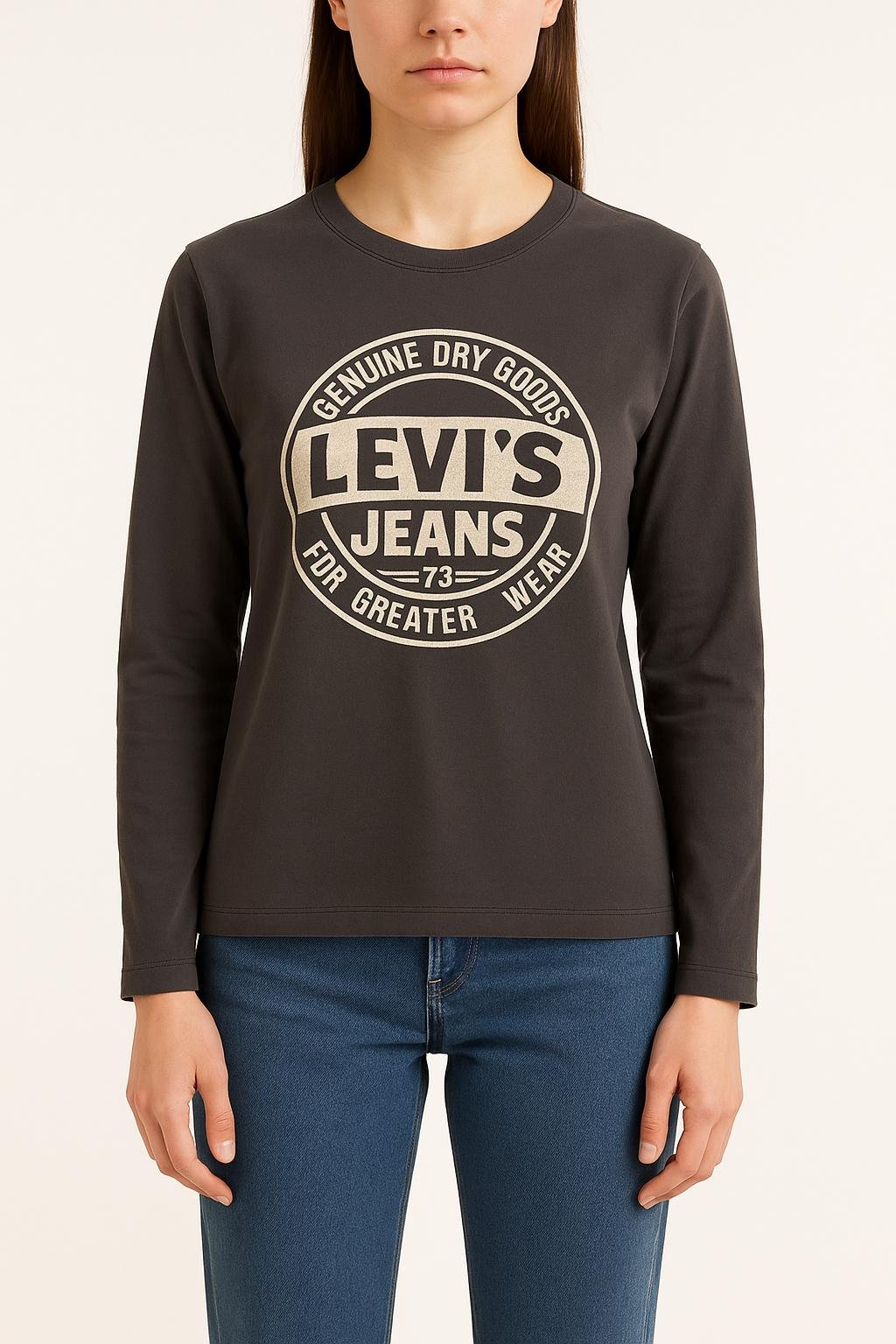 Tommy Badge T-shirt LEVI'S - Seconde main Blue