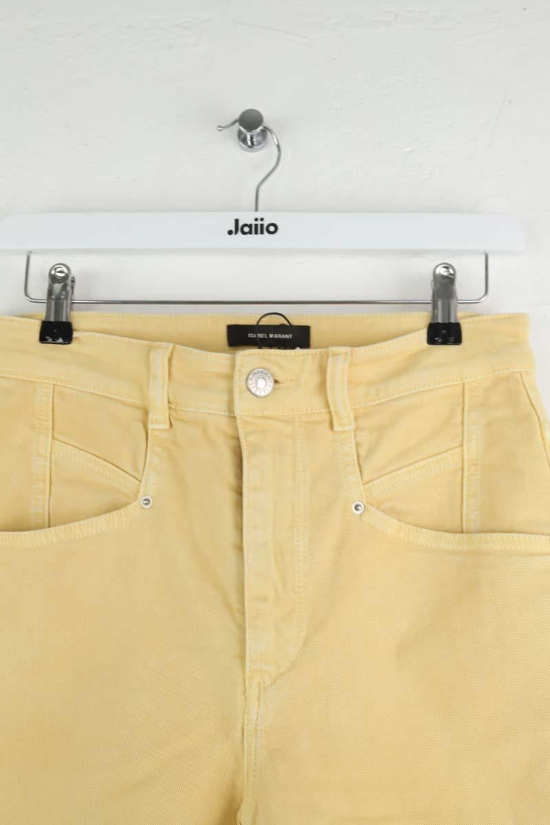 Bermuda en coton ISABEL MARANT - Seconde Main Jaune