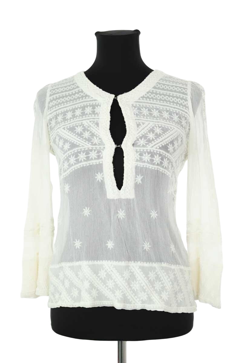 Silk blouse ISABEL MARANT - Seconde Main White