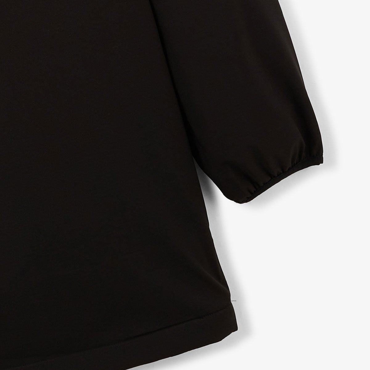 Water-repellent fleece parka SERGE BLANCO Black